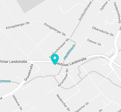 Kartenausschnitt zum Standort von kalkül Steuerberatung an der Bautzner Landstraße 136 in Dresden